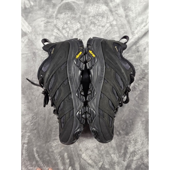 Merrell Men's Moab 3 Smooth GTX Vibram Black Outdoors Hiking Shoe J036361  8.5 - Picture 7 of 8